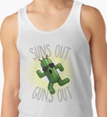 Final Fantasy Cactuar - Sonnen raus schießt aus (V.1) Tank Top