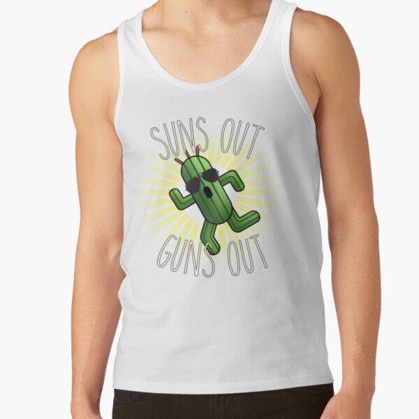 Item preview, Final Fantasy Cactuar - Suns Out Guns Out (V.1) designed and sold by Breakfast  Collective.