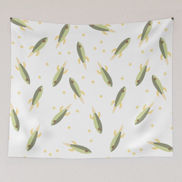 Item preview, Rocket Pattern - Green designed and sold by gabriellejean.