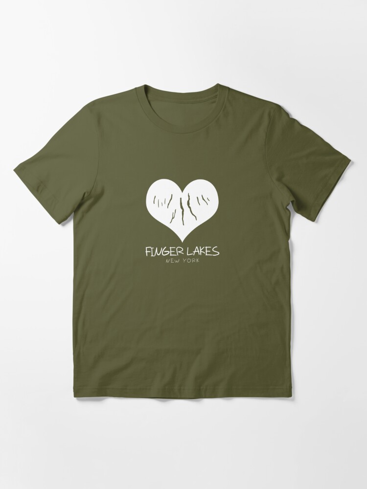 I Heart Finger Lakes Upstate NY New York Gift Essential T-Shirt