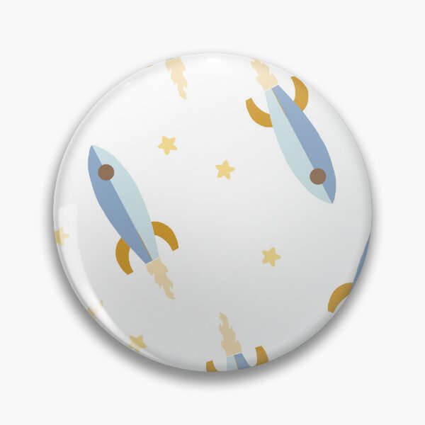 Item preview, Rocket Pattern - Blue designed and sold by gabriellejean.