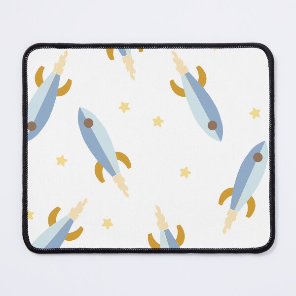 Item preview, Rocket Pattern - Blue designed and sold by gabriellejean.