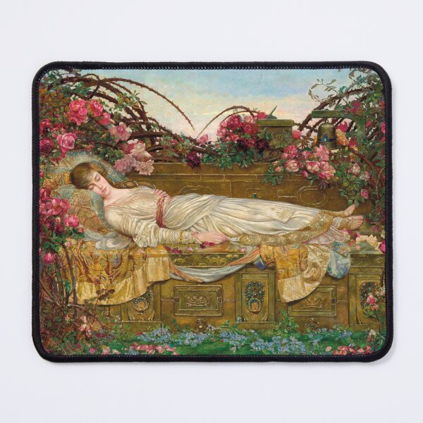 Item preview, The Sleeping Beauty | Archibald Wakley | 1901 Fairy Tale Art designed and sold by CJET.
