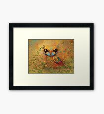 The Love Bird Framed Print