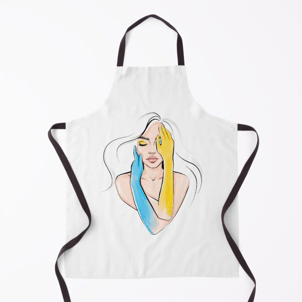 Item preview, Ukrainian Women Girl Unbreakable Ukraine Flag Fitted designed and sold by GaliaTati.
