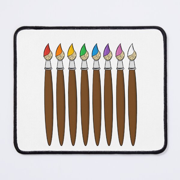 Item preview, Rainbow Paint Brushes designed and sold by autumnologyart.