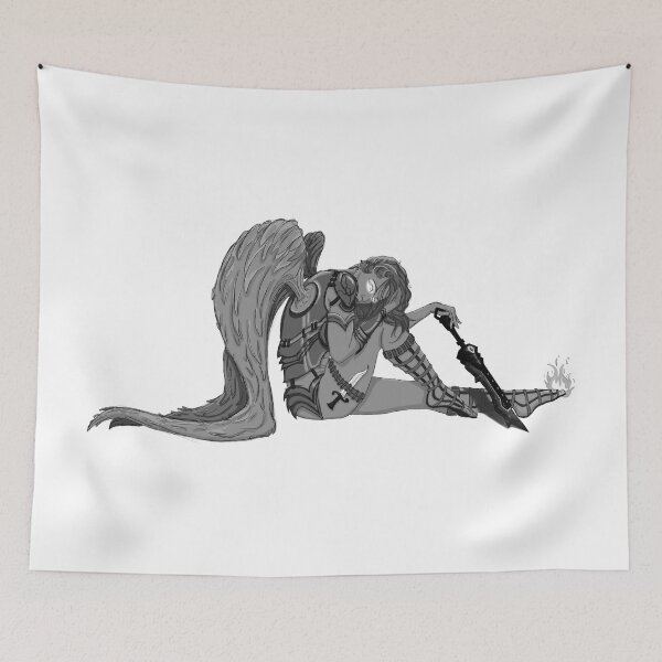 Item preview, Goddess Of War - Grey designed and sold by Eighty-Sixed Art.