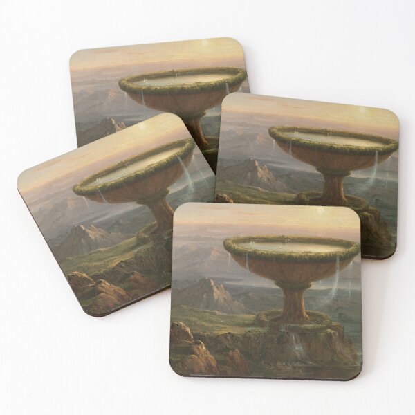 Item preview, The Titans Goblet | Thomas Cole | 1833 Fantasy Art designed and sold by CJET.
