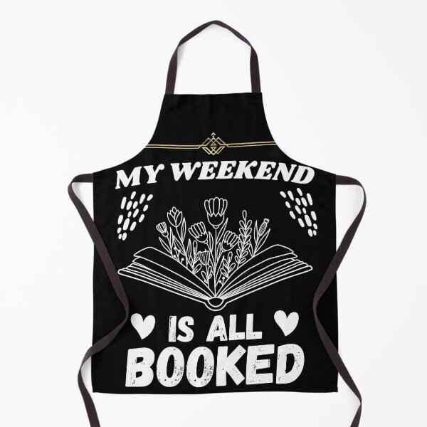 Item preview, My Weekend is All Booked Book Lovers Art Illustration Book Readers Pun designed and sold by creativille.