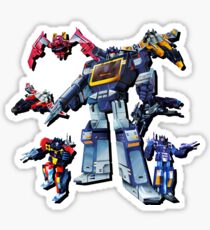 Masterpiece Soundwave and Cassettes Sticker