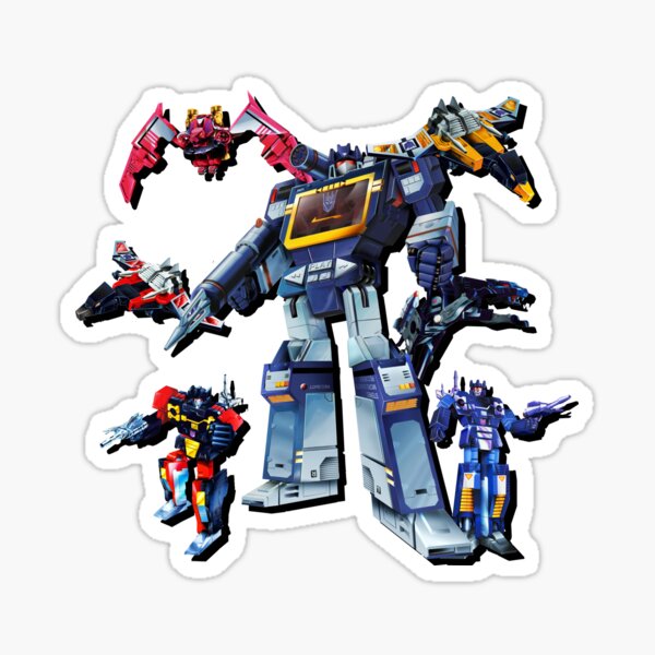 Masterpiece Soundwave and Cassettes Sticker