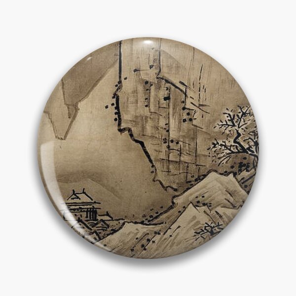 Item preview, Sesshu Toyo Landscape of Four Seasons designed and sold by TeeARTHY.