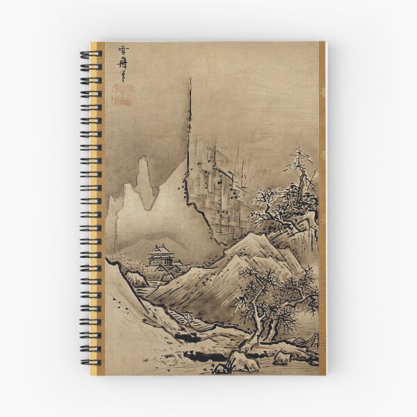 Item preview, Sesshu Toyo Landscape of Four Seasons designed and sold by TeeARTHY.