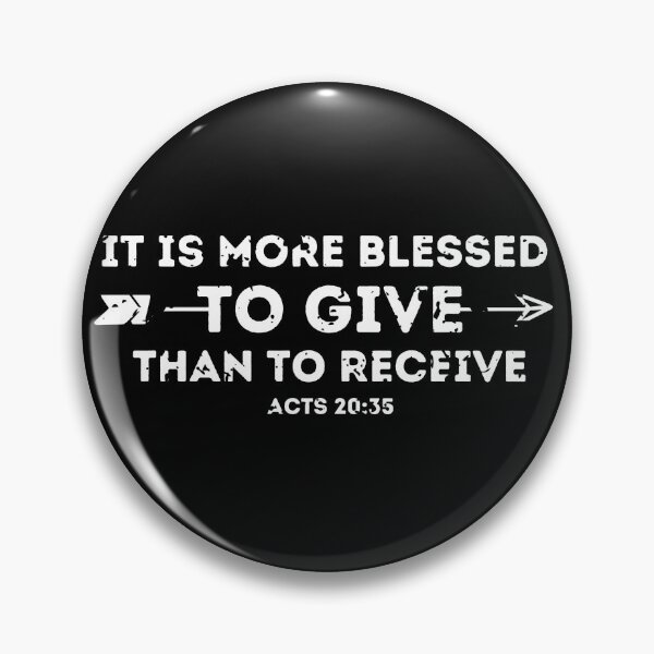 Item preview, it is more blessed to give than to receive designed and sold by ronaldsonou.