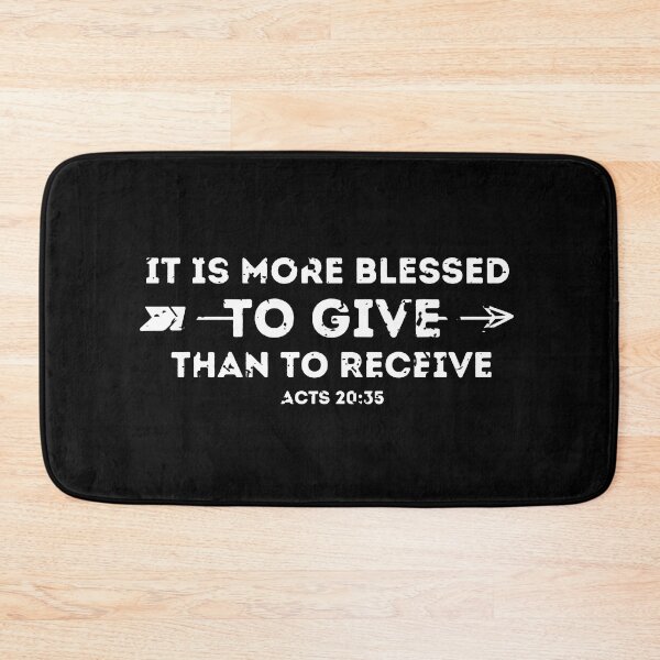 Item preview, it is more blessed to give than to receive designed and sold by ronaldsonou.