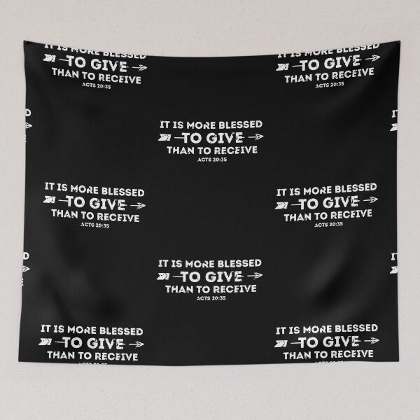 Item preview, it is more blessed to give than to receive designed and sold by ronaldsonou.