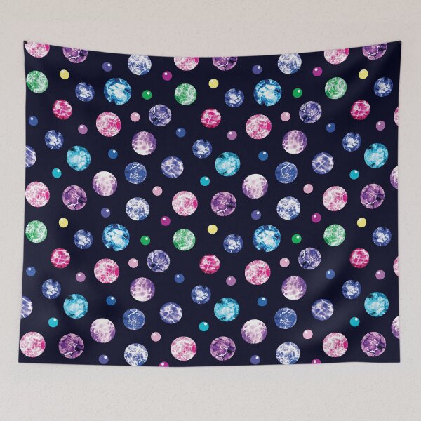 Item preview, Dark purple blue gem designed and sold by inkbearblue.