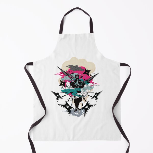 Item preview, Ninja throwing shuriken and kunai designed and sold by jpn insprd.