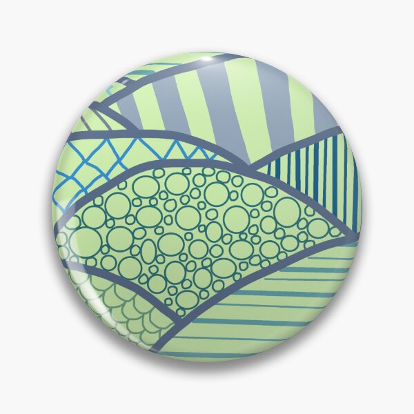 Item preview, Geometric Hills designed and sold by RepeatCandy.
