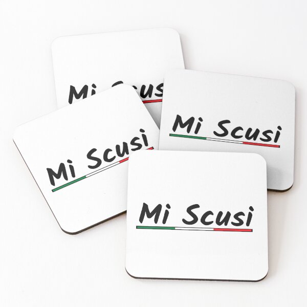 Item preview, Mi Scusi - Excuse Me Italian designed and sold by molamode.