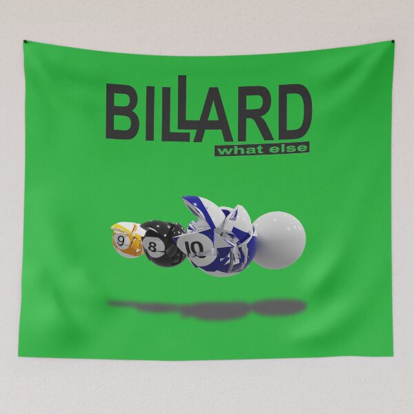 Item preview, Billiards motif, billiards what else for 10-ball, 9-ball and 8-ball pool players, designed and sold by ChrUzDesigner.