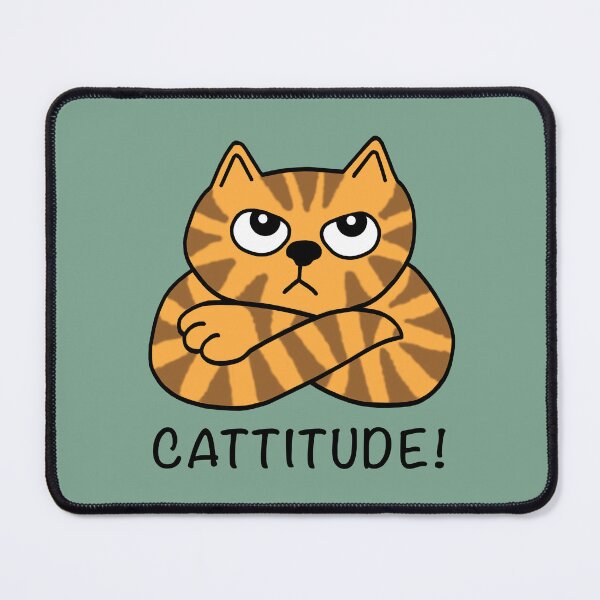 Item preview, Cattitude! designed and sold by Scat the cat.