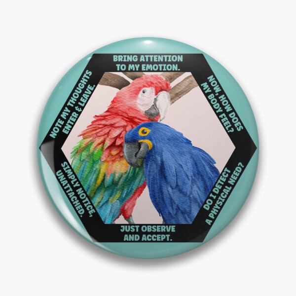 Item preview, Clever Parrot Collection: Emotion Regulation DBT skills practice. Emotion Validation and Mindfulness. designed and sold by Orianah.