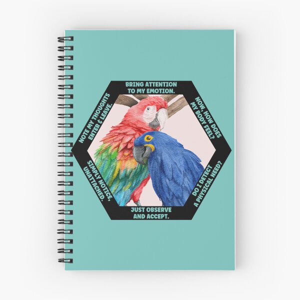 Item preview, Clever Parrot Collection: Emotion Regulation DBT skills practice. Emotion Validation and Mindfulness. designed and sold by Orianah.