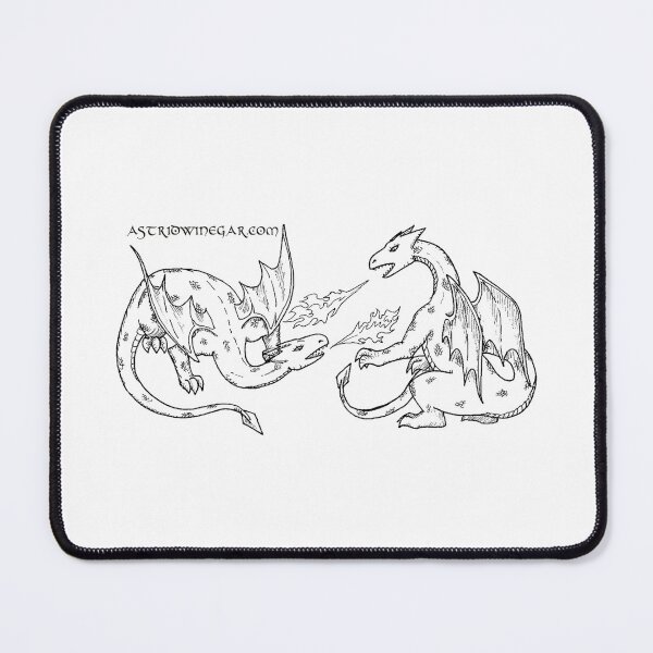 Item preview, Twin Dragons (Medium) designed and sold by astridwinegar.