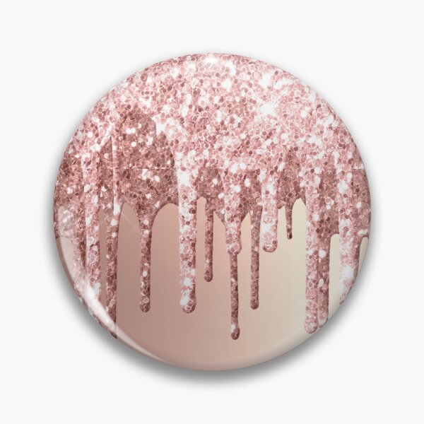 Item preview, Rose Gold Dripping Glitter  designed and sold by TrendyGlitter.