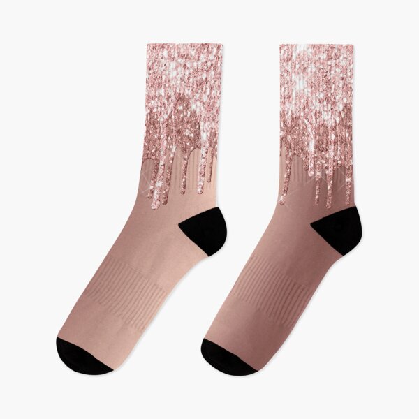 Item preview, Rose Gold Dripping Glitter  designed and sold by TrendyGlitter.