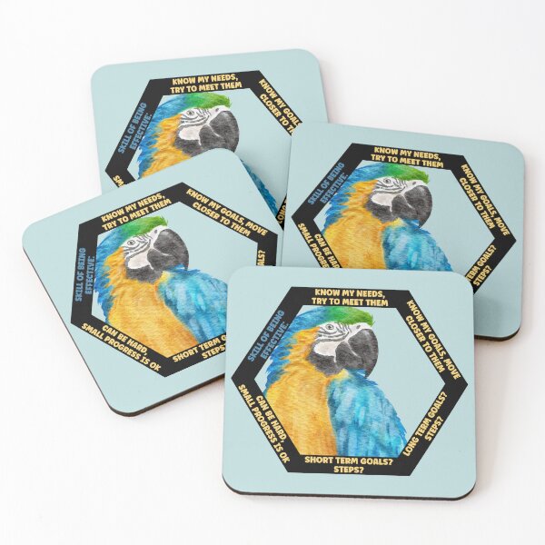 Item preview, Clever Parrot Collection: Emotion Regulation DBT skills practice. Skill of Being Effective with Emotion Regulation.. designed and sold by Orianah.
