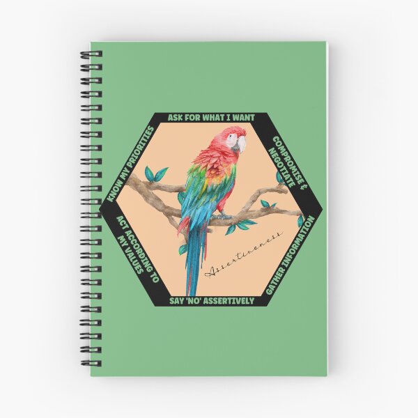 Item preview, Clever Parrot Collection: Interpersonal Effectiveness DBT skills practice. Assertiveness Skills. designed and sold by Orianah.