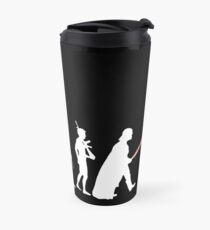 The Dark Side Of Evolution - White Travel Mug