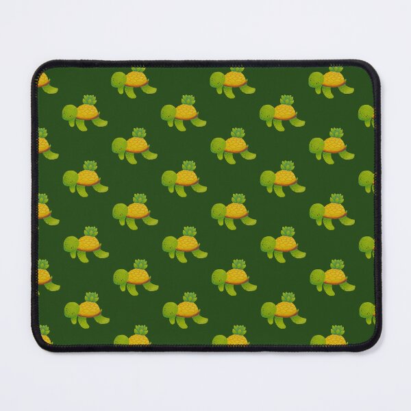 Item preview, Watercolor Pineapple Turtle Illustration  designed and sold by NikaIllustrates.