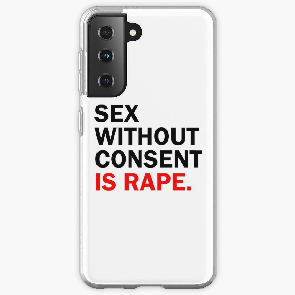 sex without consent is rape