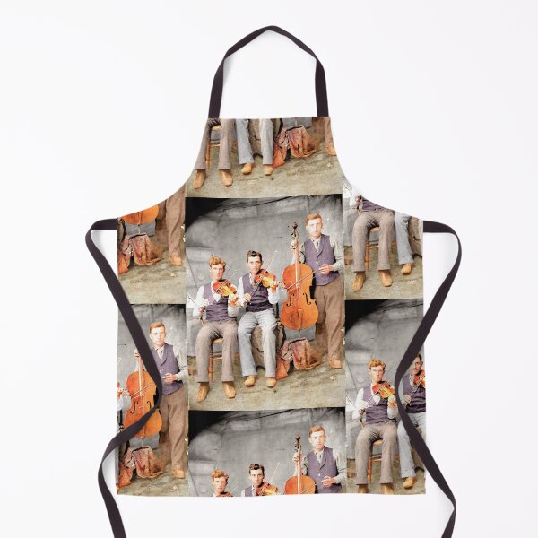 Item preview, The Musicians, Antique Colorized Photograph, Indiana, ca 1890 designed and sold by Nicolette Olivier.