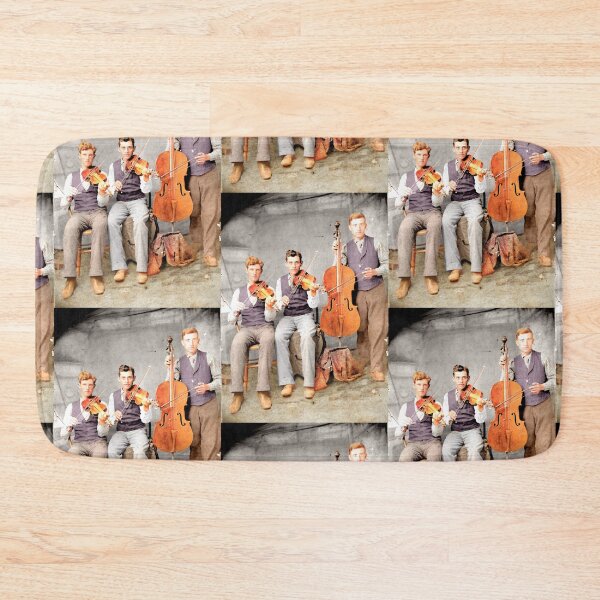 Item preview, The Musicians, Antique Colorized Photograph, Indiana, ca 1890 designed and sold by Nicolette Olivier.