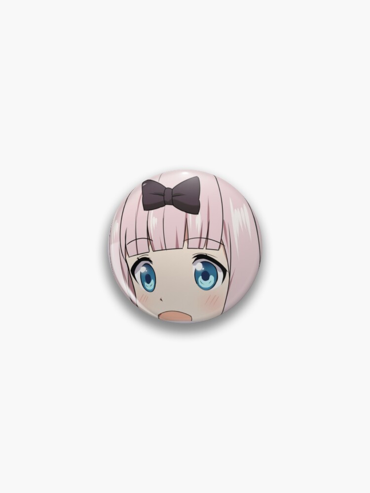 Fujiwara Chika Peeker - Kaguya-Sama  Pin for Sale by Kami-Anime