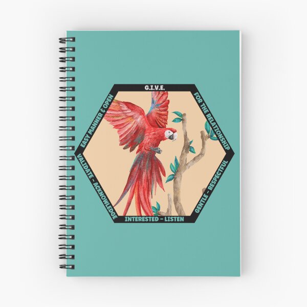Item preview, Clever Parrot Collection: Interpersonal Effectiveness. GIVE of the GIVE FAST skill designed and sold by Orianah.