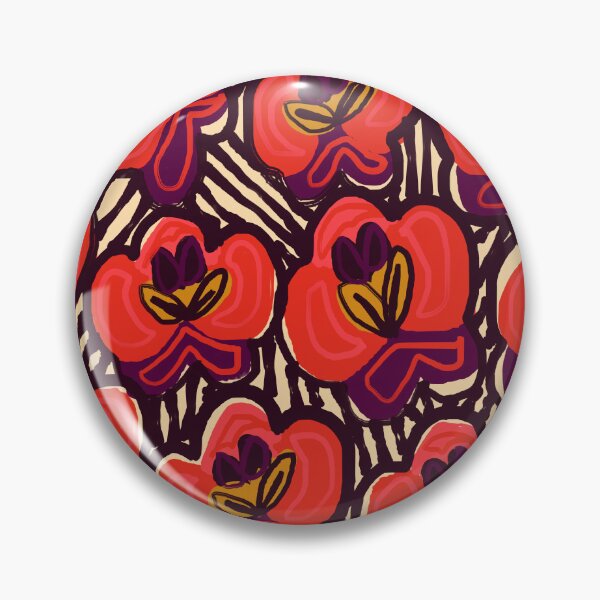 Item preview, Unique Retro Vintage Orchid Pattern designed and sold by Deutschic.