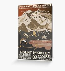 Tarjeta de felicitación Parques nacionales 2050: Denali