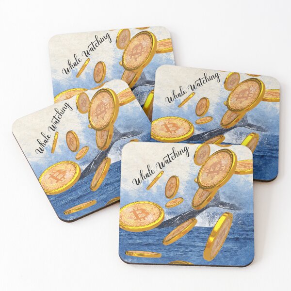 Item preview, Whale Watching Bitcoin designed and sold by RedSparkle.