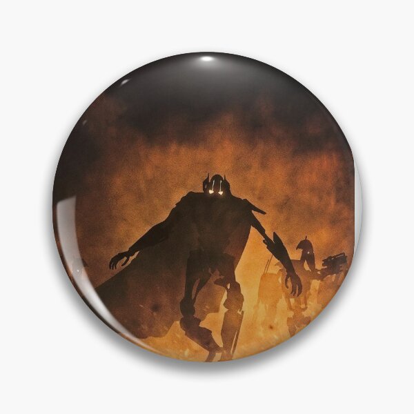 Item preview, Grievous and droids in fire designed and sold by Caden4444.