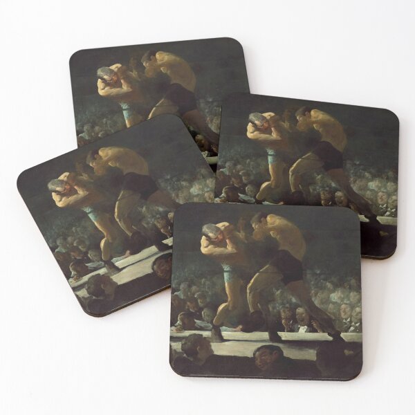 Item preview, Club Night | George Bellows | 1907 Boxing Art designed and sold by CJET.