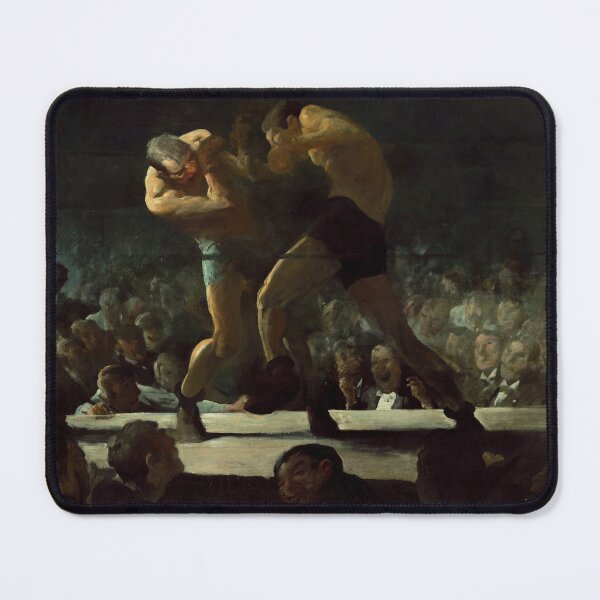 Item preview, Club Night | George Bellows | 1907 Boxing Art designed and sold by CJET.