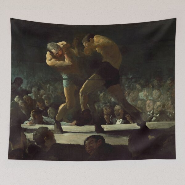 Item preview, Club Night | George Bellows | 1907 Boxing Art designed and sold by CJET.