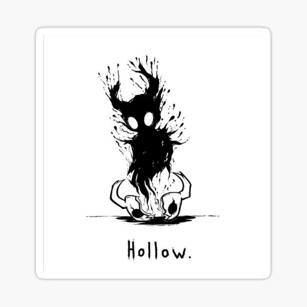 h-o-l-l-o-w-sticker-by-emoartwork-redbubble