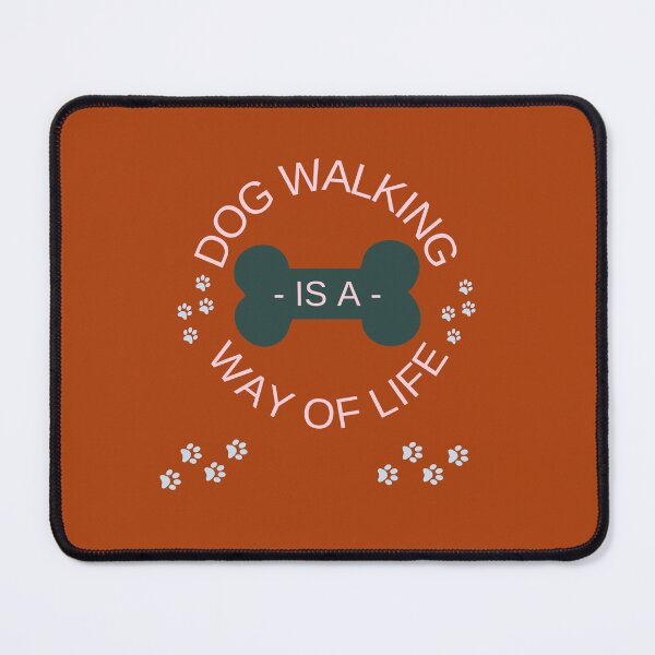 Item preview, DOG walking is a way of Life designed and sold by passiveink.