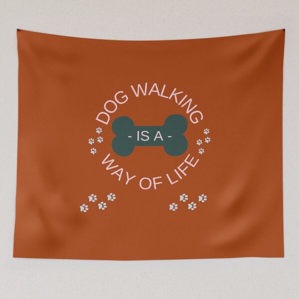 Item preview, DOG walking is a way of Life designed and sold by passiveink.